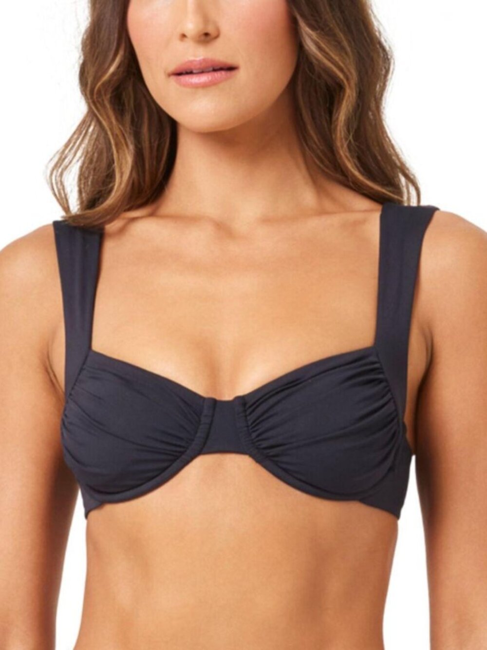 L*Space Stella Bikini Top - Black - Size Small